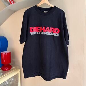 Vintage 1995 Die Hard Movie Promo Shirt